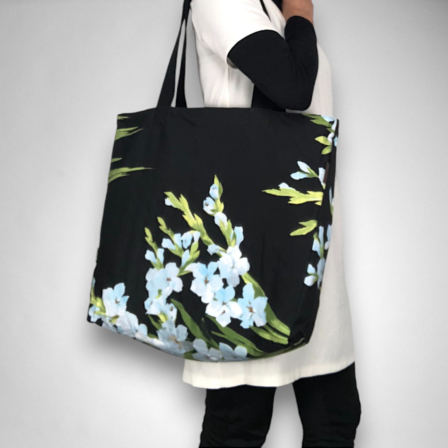 SILENE BLUE FLOWER BOLSO REVERSIBLE