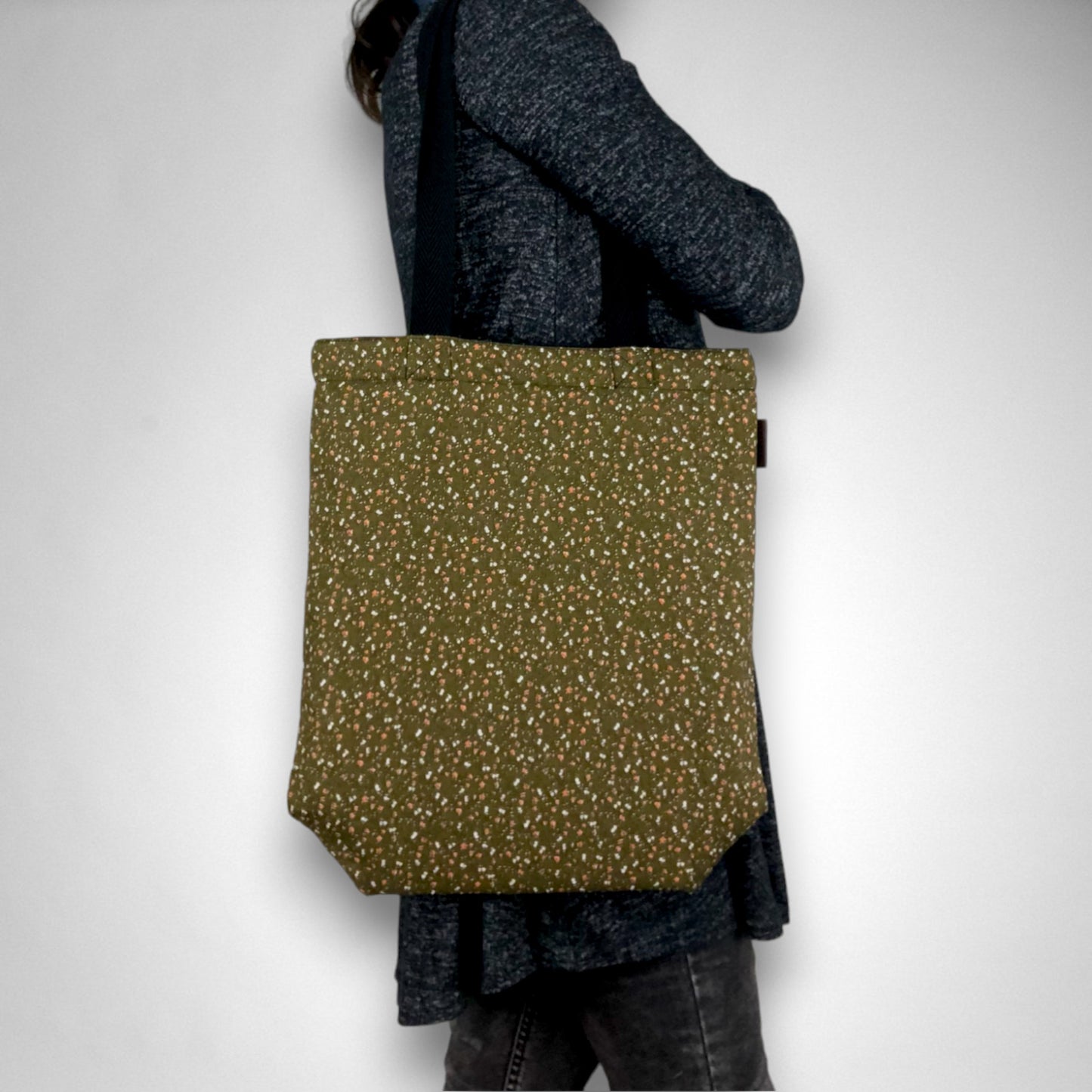 LUTEA OLIVE BOLSO REVERSIBLES