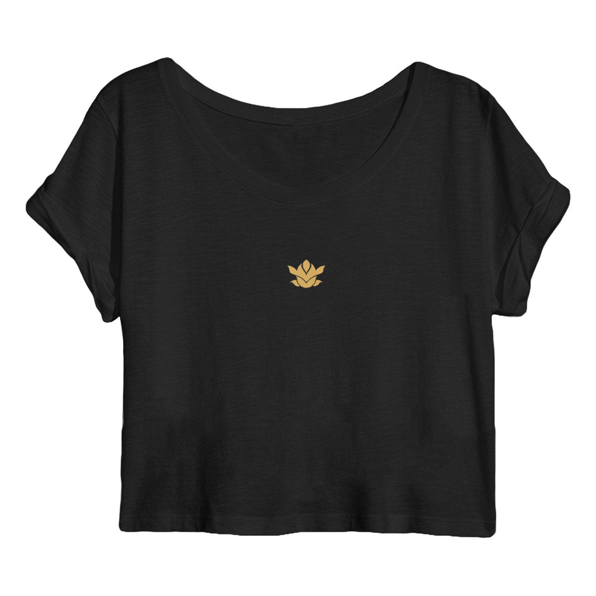 camiseta corta - frente_negro
